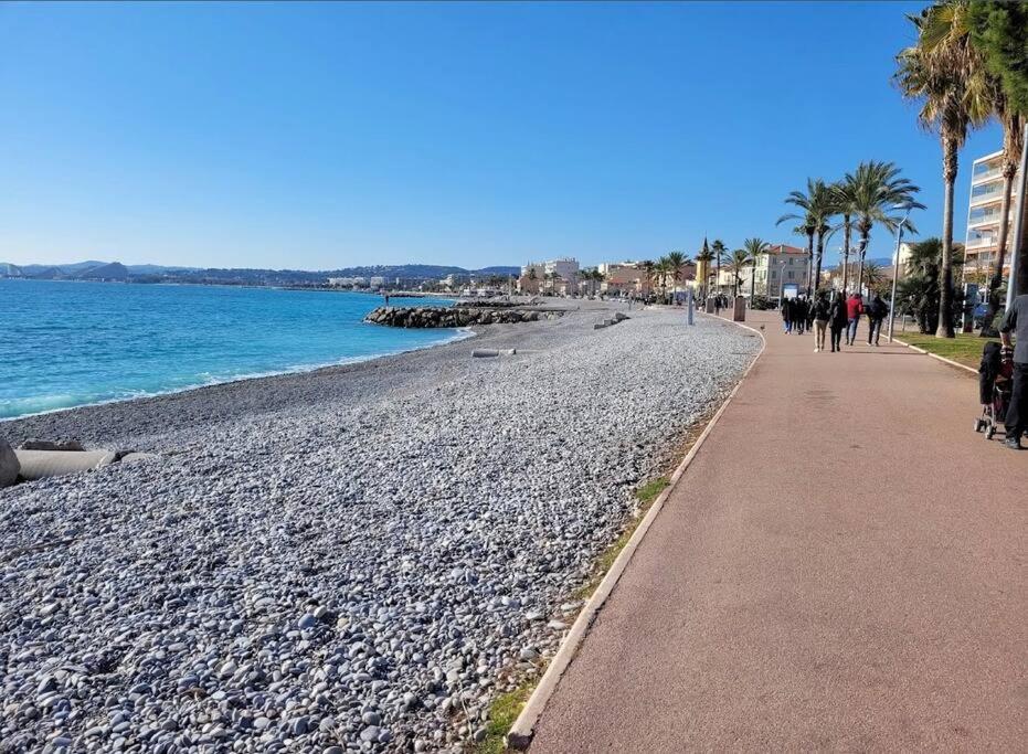 Studio Cosy Terrasse Front Mer Cagnes-sur-Mer Ngoại thất bức ảnh